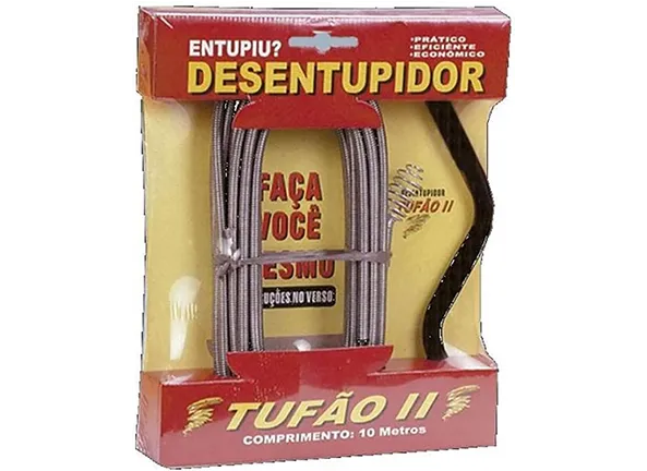 Desentupidor de Canos Tufão Profissional com Mola Rotativa 10m Pias, Vaso Sanitário e Calhas em Piraporinha em Diadema